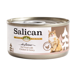 Salican 挪威森林- 雞肉貓用罐頭(肉汁)
