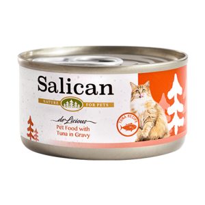 Salican 挪威森林- 吞拿魚貓用罐頭(肉汁)