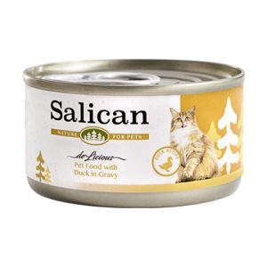 Salican 挪威森林-鴨肉貓用罐頭(肉汁)